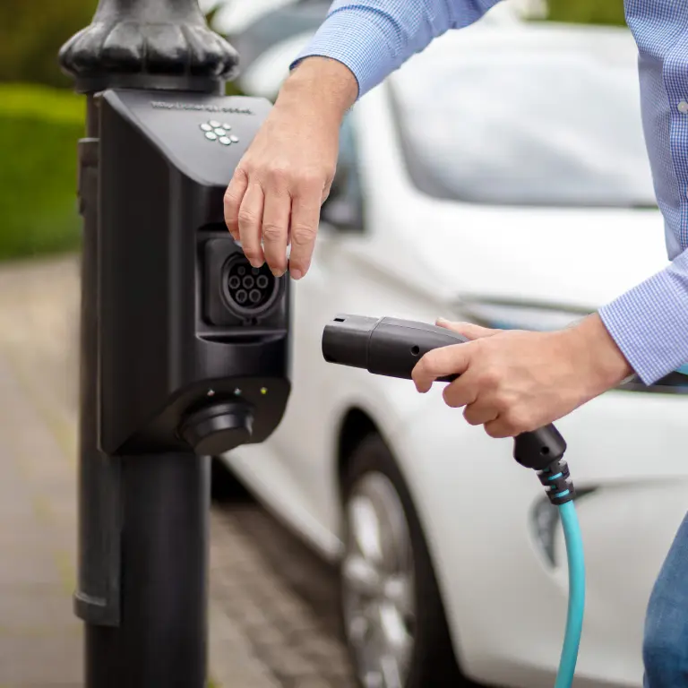 EV charger installation in Marietta