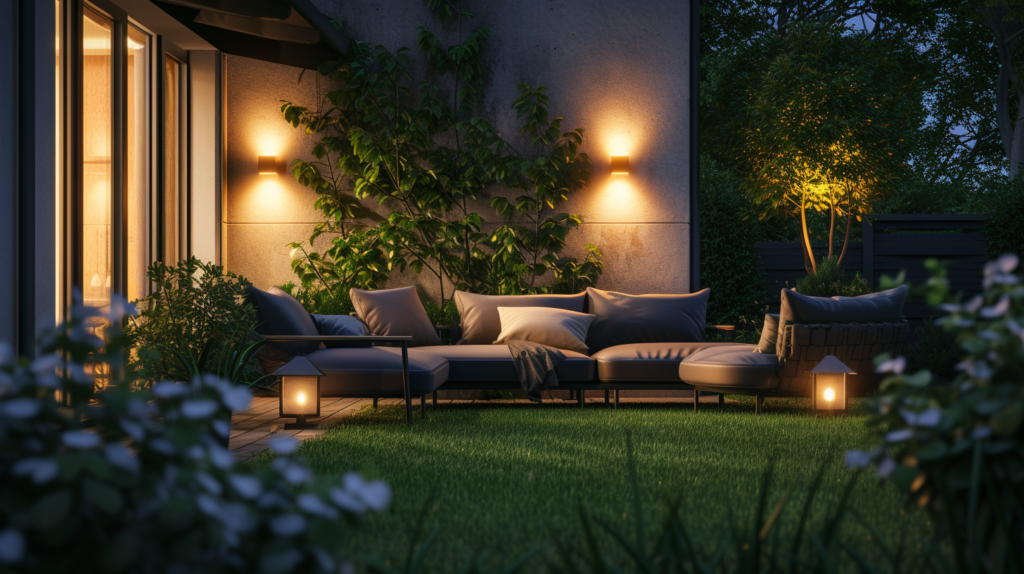 Landscape Lighting Canton Home